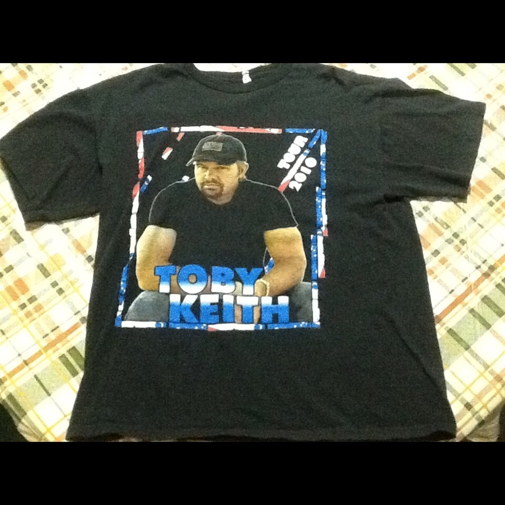 Toby Keith 2010 tour tee shirt